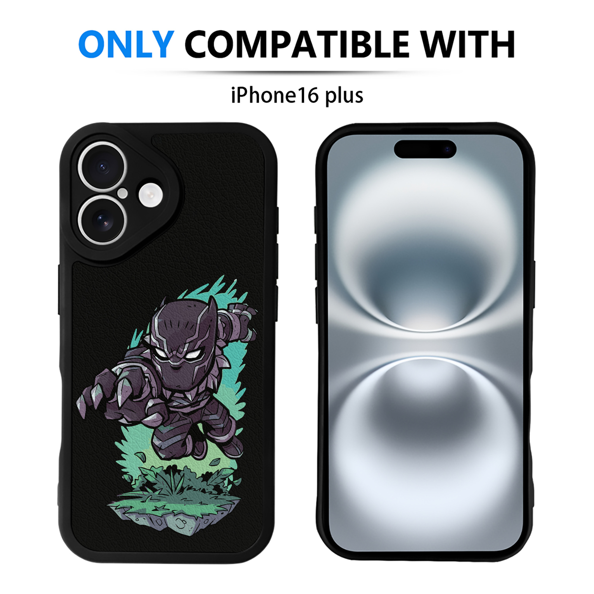 （画像用） アベンジャーズ The Avengers 【iPhone 16シリーズ対応】シリコンスマホケース（レザー調） 材質：シリコン